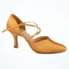 Ray Rose Sirocco Satin Dance Shoe 2.5" - Flesh -Best Dance Clothing Shop 103 ray rose sirocco satin dance shoe 2 5 flesh tan main image 10578.1678885396
