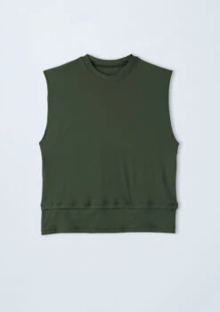 Weissman Boys Sleeveless Tee 14 Weissman Boys Sleeveless Tee -Best Dance Clothing Shop 10471 olive 7716 65973.1678886705