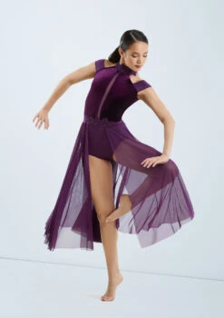 Weissman Waste Of Time -Best Dance Clothing Shop 10984 weissman waste of time purple front T 90684.1697760080