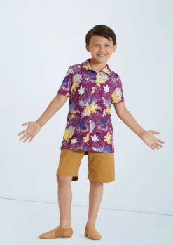 Weissman Boys Copacabana Shirt -Best Dance Clothing Shop 11866 eggplant 144646 T 79567.1698813868