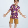 Weissman Boys Copacabana Shirt -Best Dance Clothing Shop 11866 eggplant 144646 19409.1678887219