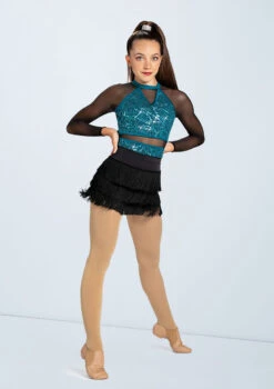 Weissman Where Have You Been Skirt -Best Dance Clothing Shop 13185 darkteal MT12611 black 6601 13301.1648856562