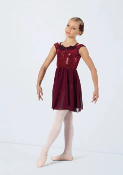 Weissman Now I Know -Best Dance Clothing Shop 14787 black cherry 715 21983.1698713897