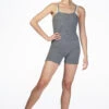 Intermezzo Skinlegshort Warm Up Suit -Best Dance Clothing Shop 4587 intermezzo skinlegshort warm up suit grey front 23494.1678928040
