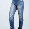 Weissman Slashed Boyfriend Jeans 1 Weissman Slashed Boyfriend Jeans -Best Dance Clothing Shop AH11504 mediumwash 166137 32915.1678890549