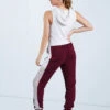 Weissman Sporty Mesh Jogger Pants -Best Dance Clothing Shop AH11754 blackcherry 6744 69697.1648856767