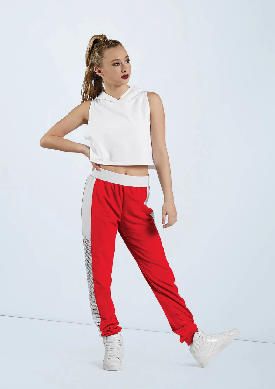 Weissman Sporty Mesh Jogger Pants 4 Weissman Sporty Mesh Jogger Pants - Image 2