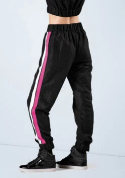 Weissman Side Stripe Joggers -Best Dance Clothing Shop AH12404 cerise 16171 70575.1698840265