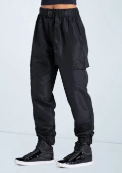 Weissman Belted Cargo Pants -Best Dance Clothing Shop AH12406 black 16347 40914.1698840265