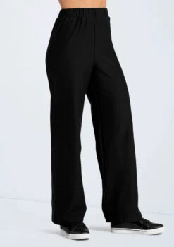 Weissman Bootcut French Terry Pants -Best Dance Clothing Shop AH13223 black 553 copy 65271.1692403073