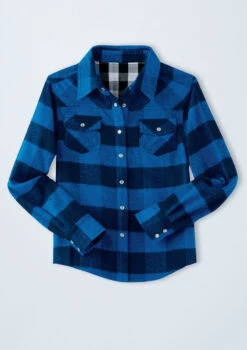 Weissman Buffalo Plaid Flannel Shirt 18 Weissman Buffalo Plaid Flannel Shirt -Best Dance Clothing Shop AH3623 royal 19769 57658.1678890708