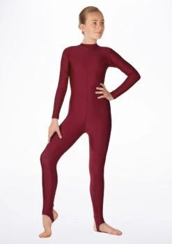 Alegra Girls Shiny Aspen Catsuit -Best Dance Clothing Shop ALC5292 MAIN BUR 16322.1678871871