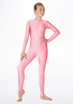 Alegra Girls Shiny Aspen Catsuit -Best Dance Clothing Shop ALC5292 MAIN PNK 51284.1678871877
