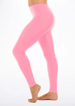 Alegra Shiny Footless Leggings -Best Dance Clothing Shop ALP0204 MAIN PNK 17778.1678874983