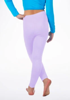 Alegra Girls Shiny Footless Leggings -Best Dance Clothing Shop ALP5204 BACKM AME 88507.1678875180