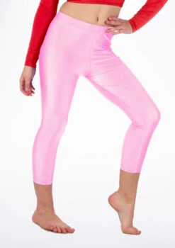 Alegra Girls Shiny Crop Leggings -Best Dance Clothing Shop ALP5206 MAIN FPK 21685.1678876136