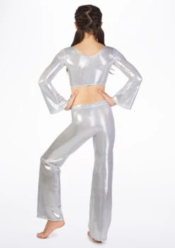 Alegra Girls Metallic Jazz Pant -Best Dance Clothing Shop ALP5208 MAIN MSL 43430.1678876143