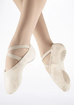Bloch Split Sole Canvas Ballet Shoe - White -Best Dance Clothing Shop BL277WHT MAIN WHT T 91272.1698801002