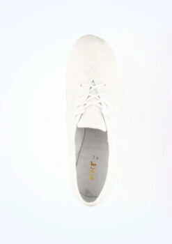 Bloch Split Sole Jazz Shoe - White -Best Dance Clothing Shop BL405 TOPM WHT 70619.1678926224
