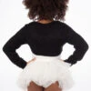Bloch Girls Hazel Ballet Wrap Sweater -Best Dance Clothing Shop BLCZ0989 BACKM BLK 17801.1678880752