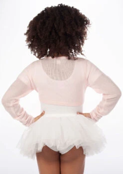Bloch Girls Hazel Ballet Wrap Sweater -Best Dance Clothing Shop BLCZ0989 BACKM PNK 79209.1678880752