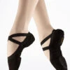 Bloch Pro Elastic S0621L Split Sole Ballet Shoe - Black -Best Dance Clothing Shop BLS0621 MAIN BLK 74817.1678926263