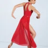 Weissman Take You Dancing -Best Dance Clothing Shop D12409 red 546 64177.1678890857
