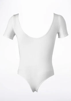 Freed RAD Mens Short Sleeve Thong Leotard -Best Dance Clothing Shop FRARNA CROP2M WHT 64136.1678927593