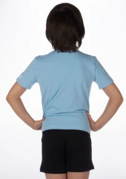 Freed RAD Boys Short Sleeved T-Shirt -Best Dance Clothing Shop FRPBTEE BACKM BLU 46396.1678927790