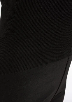 Mirella Body Warm Up Suit -Best Dance Clothing Shop MIM1102 CROP2M BLK 58872.1675902437