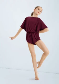 Weissman Islands -Best Dance Clothing Shop MJ11095 blackcherry 025 56915.1698450384