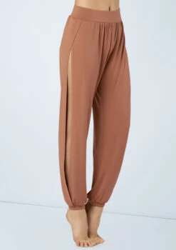 Weissman Spliced Jogger Pants -Best Dance Clothing Shop MJ12237 warmsand 2550 91059.1678891023