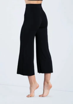 Weissman Matte Jersey Culottes -Best Dance Clothing Shop MJ12791 black 282 51367.1678891074