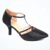 Move Dance Esme Dance Shoe 2.5" - Black -Best Dance Clothing Shop MOD0022 MAIN BLK 12330.1678928451