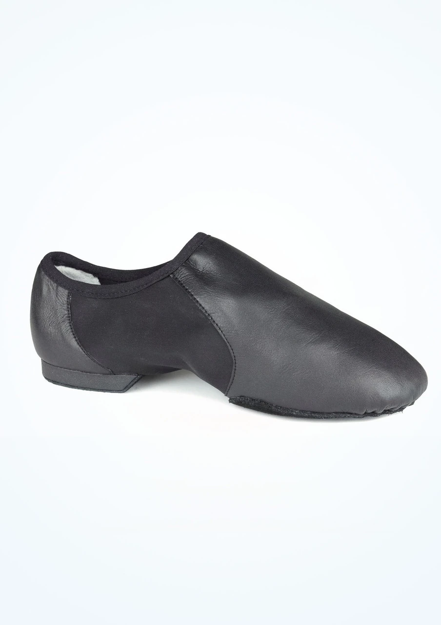 Move Illusion Split Sole Jazz Shoe - Black 4 Move Illusion Split Sole Jazz Shoe - Black - Image 2