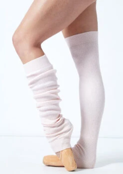 Move Dance Brisé Knit Ribbed Legwarmers -Best Dance Clothing Shop MOZ0723 PNK SIDE 1T 98102.1694686119