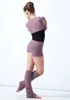 Move Dance Teen Daniella Knit Shrug -Best Dance Clothing Shop MOZ5718 PURP BACK 1 67145.1678885167