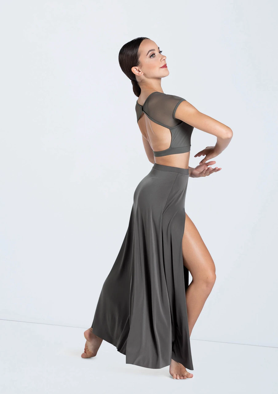 Weissman Matte Jersey Maxi Skirt 4 Weissman Matte Jersey Maxi Skirt - Image 2