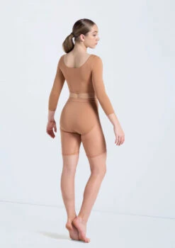 Weissman Power Mesh Biker Shorts -Best Dance Clothing Shop MT12224 warmsand 14429 warmsand 0470 34090.1692402366