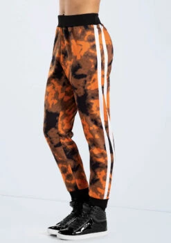 Weissman Graphic Print Track Pants -Best Dance Clothing Shop PL13135 copper 16568 96209.1698450493