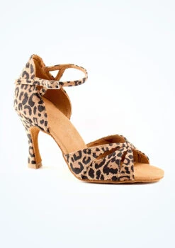 Rummos Leopard Salsa & Tango Shoe 3" -Best Dance Clothing Shop RU385700 MAIN LEP T 11386.1698711908