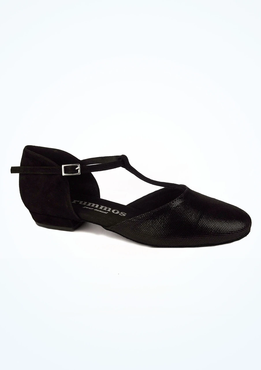 Rummos Carol Ballroom & Latin Shoe 0.75" - Black 3 Rummos Carol Ballroom & Latin Shoe 0.75" - Black