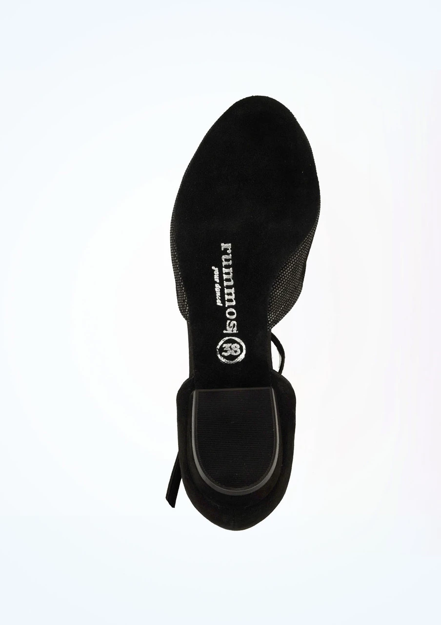 Rummos Carol Ballroom & Latin Shoe 0.75" - Black 5 Rummos Carol Ballroom & Latin Shoe 0.75" - Black - Image 3