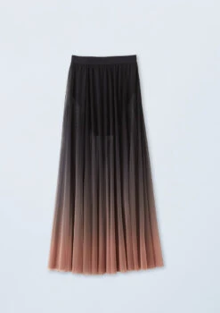 Weissman Ombre Mesh Maxi Skirt -Best Dance Clothing Shop S12372 warmsand 934 76618.1678891465