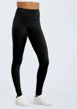 Weissman Lustre High-Waist Leggings -Best Dance Clothing Shop SH11069 black 014 38848.1678891501