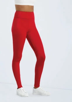 Weissman Lustre High-Waist Leggings -Best Dance Clothing Shop SH11069 red 021 86860.1678891500