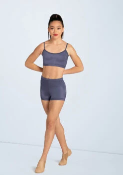 Weissman Lustre Camisole Bra Top -Best Dance Clothing Shop SH11076 slateblue SH11070 slateblue 2422 05492.1678891521