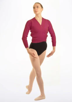 Tappers & Pointers Kids Knit Ballet Wrap -Best Dance Clothing Shop TAXCLS MAIN PLM 30685.1683935979