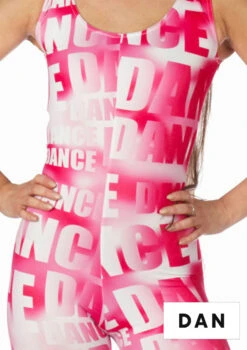 Alegra Girls Patterned Aspen Catsuit -Best Dance Clothing Shop al c5292 p alegra girls patterned aspen catsuit colour swatch no2 29092.1678871860