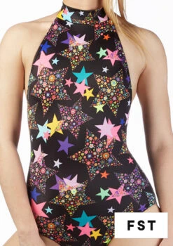 Alegra Girls Patterned Aspen Catsuit -Best Dance Clothing Shop al c5292 p alegra girls patterned aspen catsuit colour swatch no3 24854.1678871860